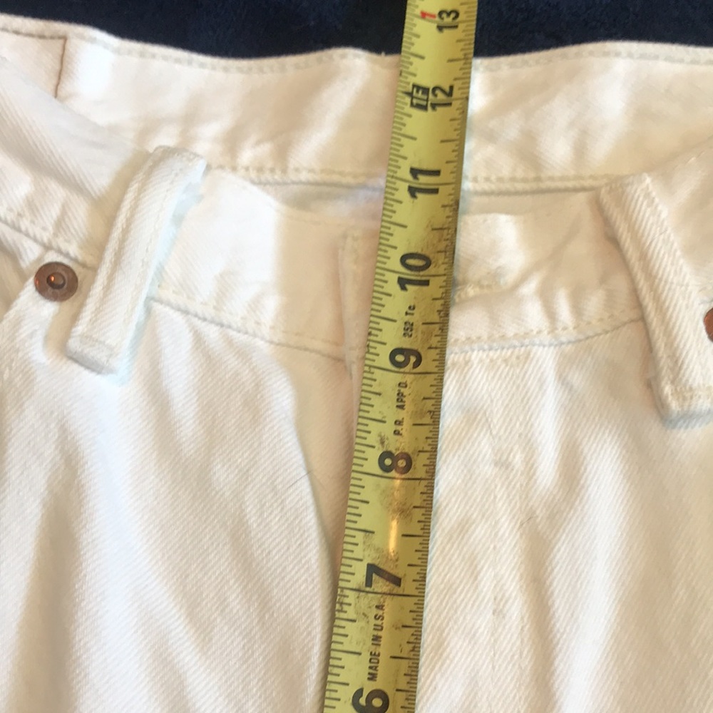 Classic 501 Levi’s - white denim 31 x 30 - Picture 4 of 9